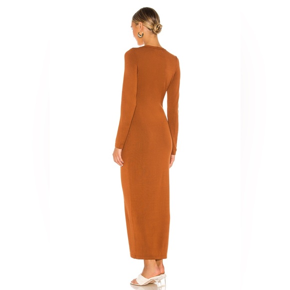 L’Academie Deena Maxi Dress in Brown from Revolve - Picture 2 of 7